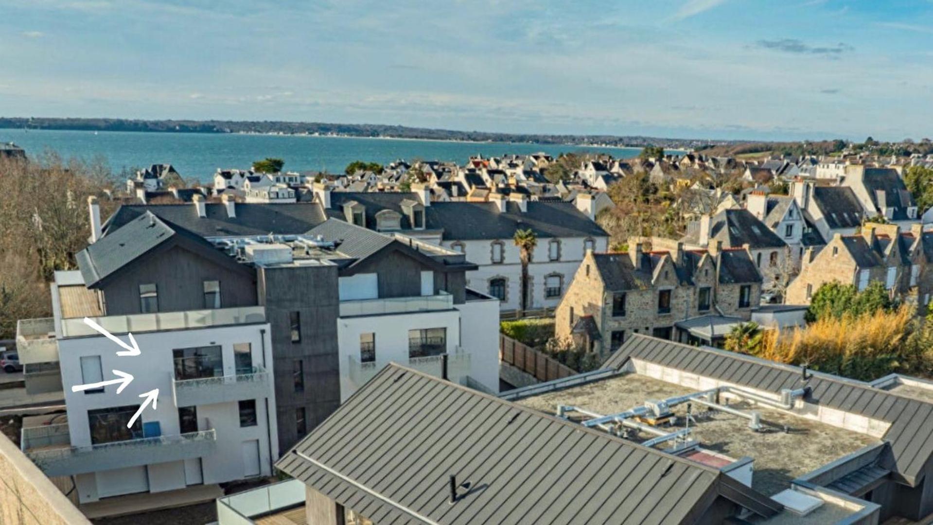 Les Reflets De Rivage Avec Garage Privatif - 350M Plage Concarneau Exterior foto